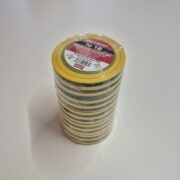 E0710118 - Ruban isolant N12, 19mm x20m , jaune-vert (5)