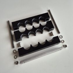 E0706972 - Kabelschelle Block kompakt Typ HT4 / 31-33 / M8 / komplett / mit Befestigungsmaterial
