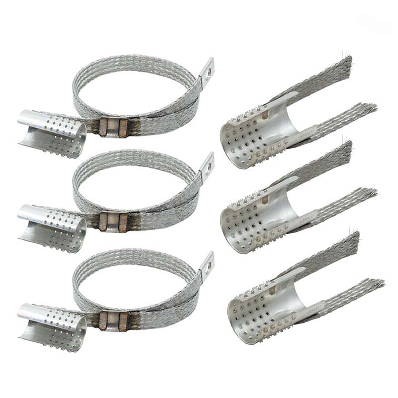 Erdungsset / Schirmadapter für Kabel mit Bandschirm